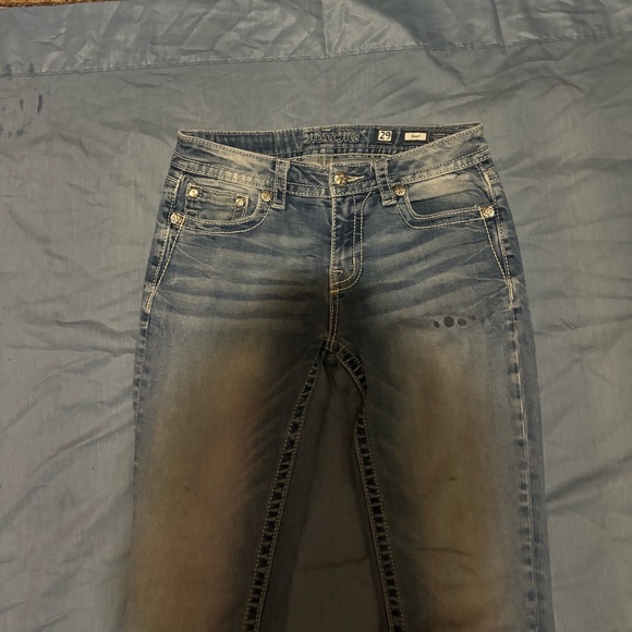 Miss me jeans miss me jeans size 29 inseam 34 great look - Picture 5 of 5